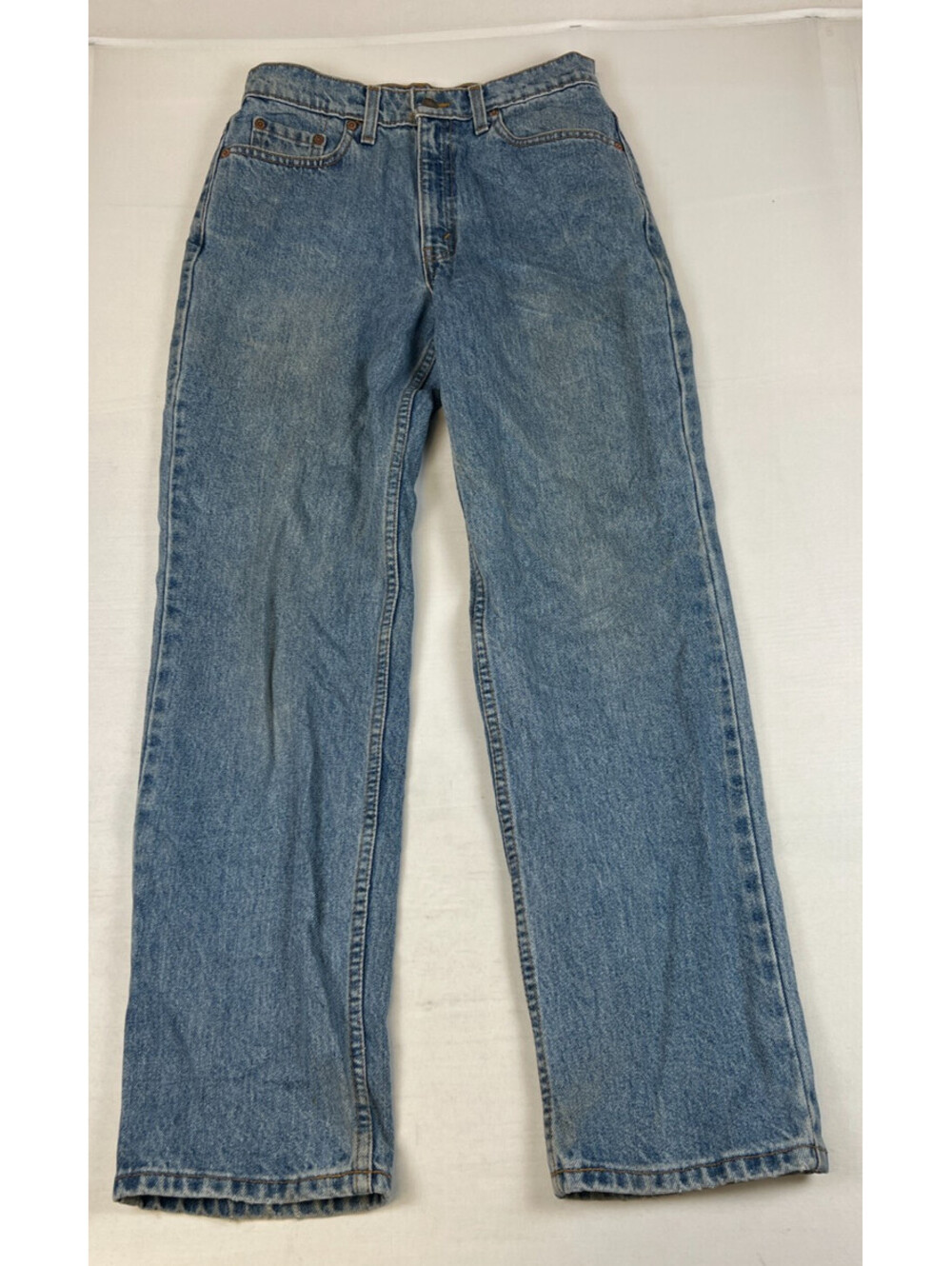 Vintage Levi's 521 Tapered Jeans Women's 10 Med Light Wash Denim Canada Made